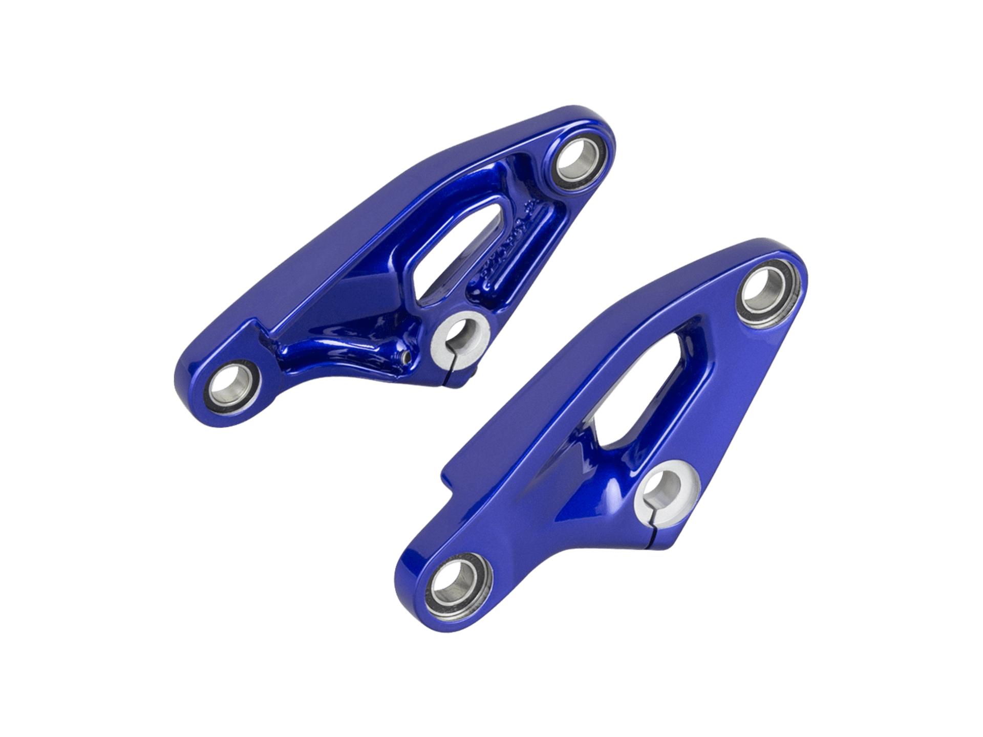Blue Rocker Guard Color Match Trek 2024 Fuel EXe Carbon Paint Match Aluminum Rocker Links - Hex Blue